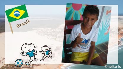 サッカー大好きネイルトン【カノア保育園の子どもたち】