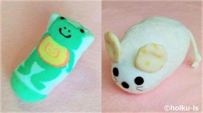 【作例】0歳児・1歳児におすすめの布おもちゃ「ソックスにぎにぎ」