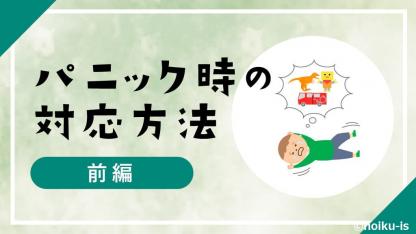 発達障害の子のパニックへの対応方法(前編)【保育者の関わり講座】