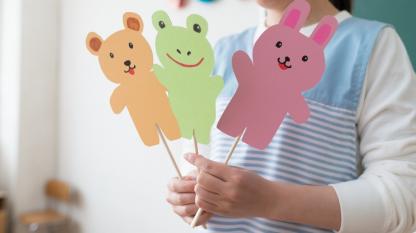 0・1歳児におすすめ！ペープサートの実演アイデア5選