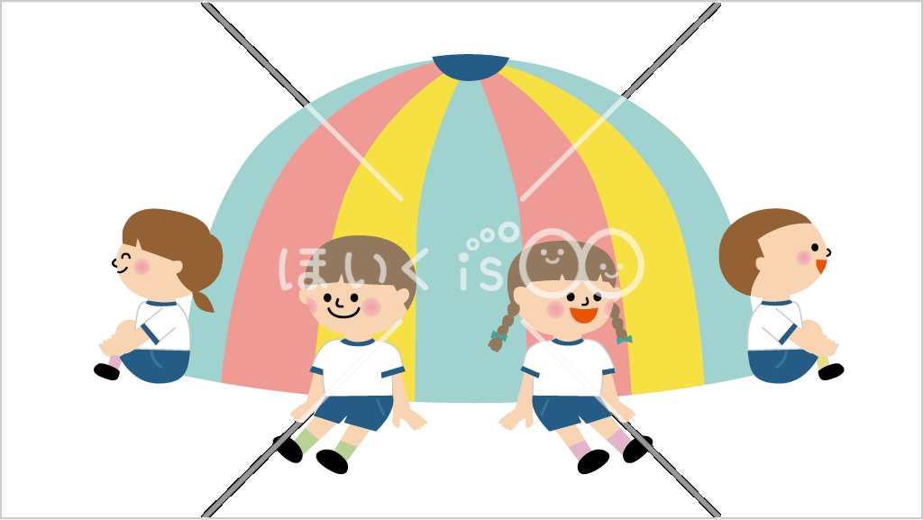 帽子③パラバルーン技【イラスト】