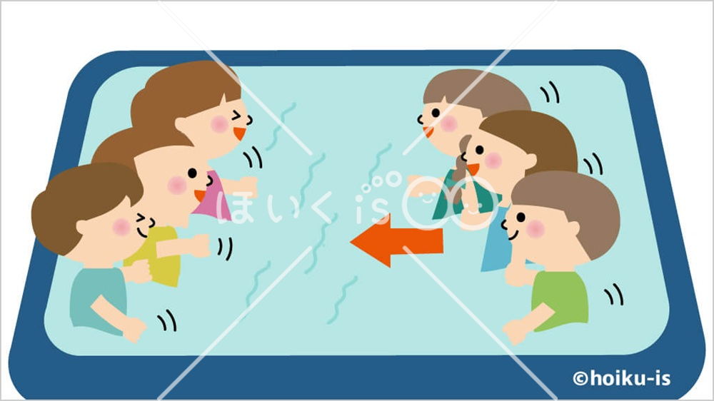 大波小波①【イラスト】