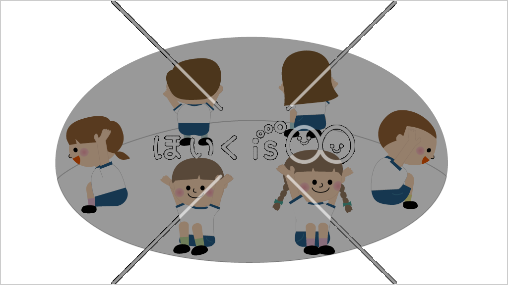 フィニッシュ②パラバルーン技【イラスト】