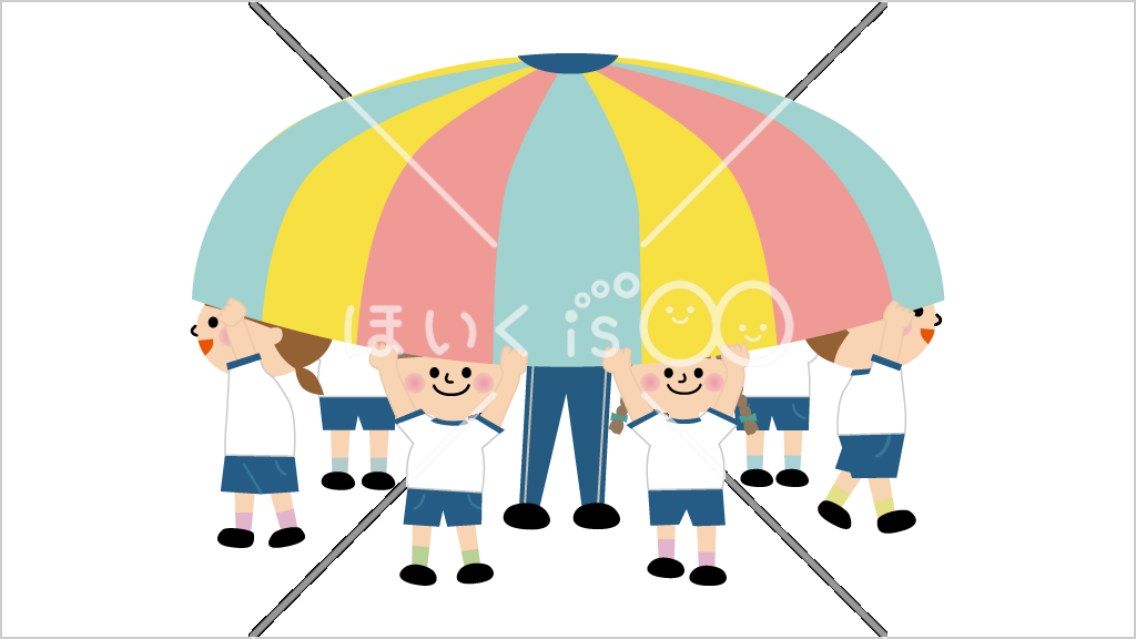 クラゲ｜パラバルーン技①【イラスト】