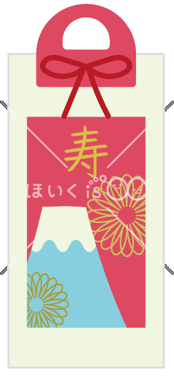 11月_七五三の千歳飴【イラスト】