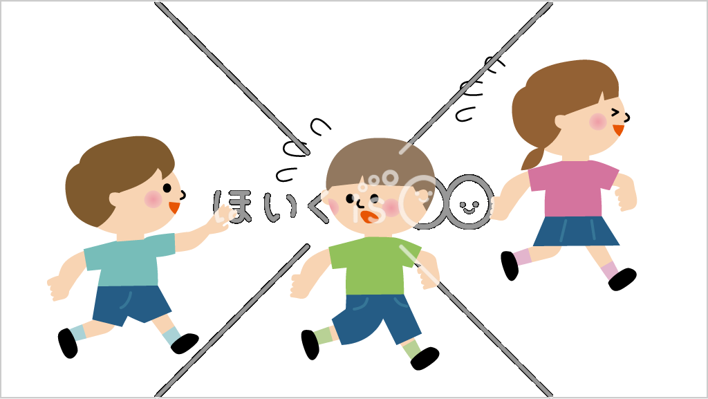 くすぐり鬼｜アレンジ鬼ごっこ③【イラスト】