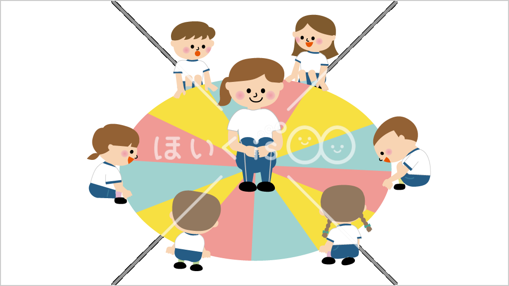 アサガオ｜パラバルーン技①【イラスト】