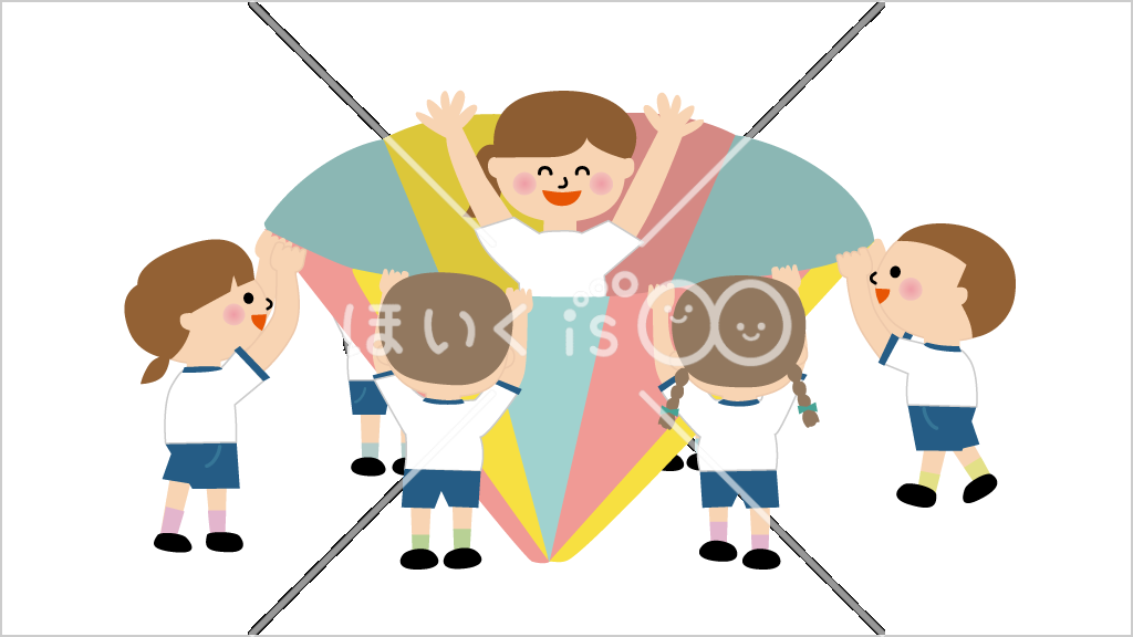 アサガオ｜パラバルーン技②【イラスト】