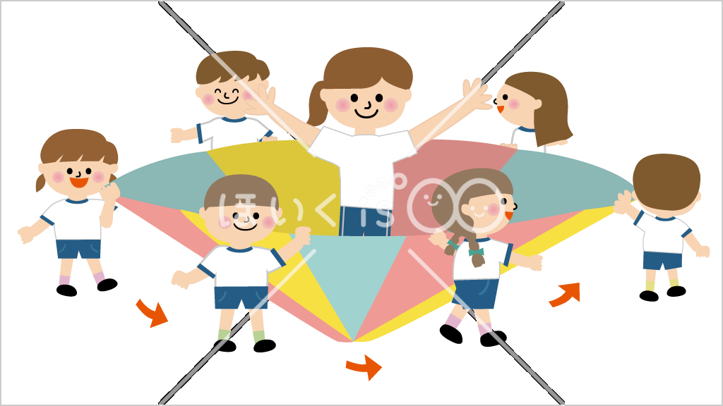 アサガオ｜パラバルーン技③【イラスト】