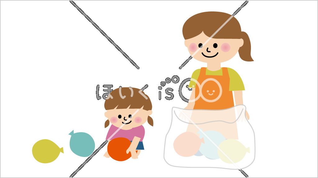 風船集めゲーム②【イラスト】