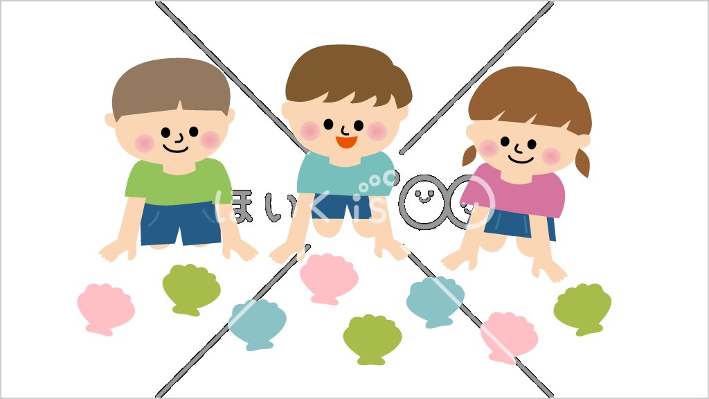 貝合わせゲーム①｜ひな祭り遊び【イラスト】