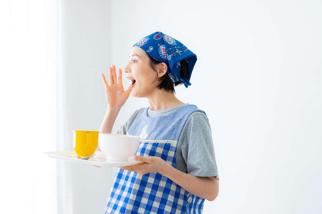 食事をするとき