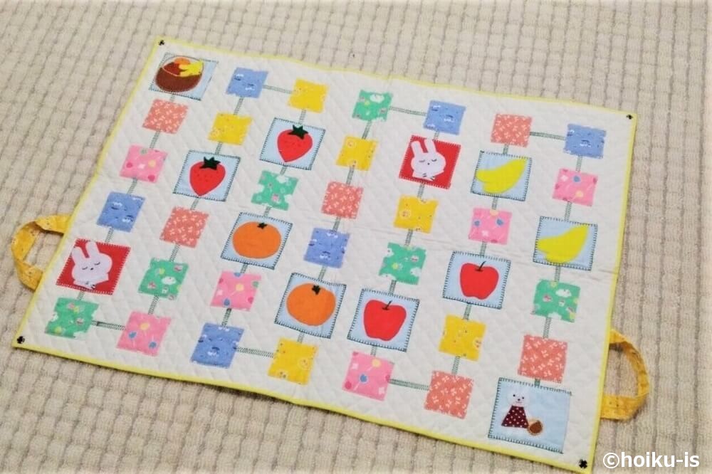 すごろくが遊べる布おもちゃ