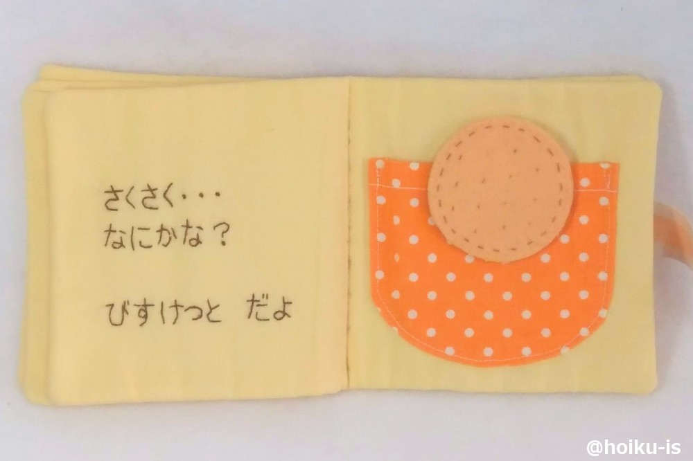 布絵本「ぽけっと」をご紹介!びすけっとだよ