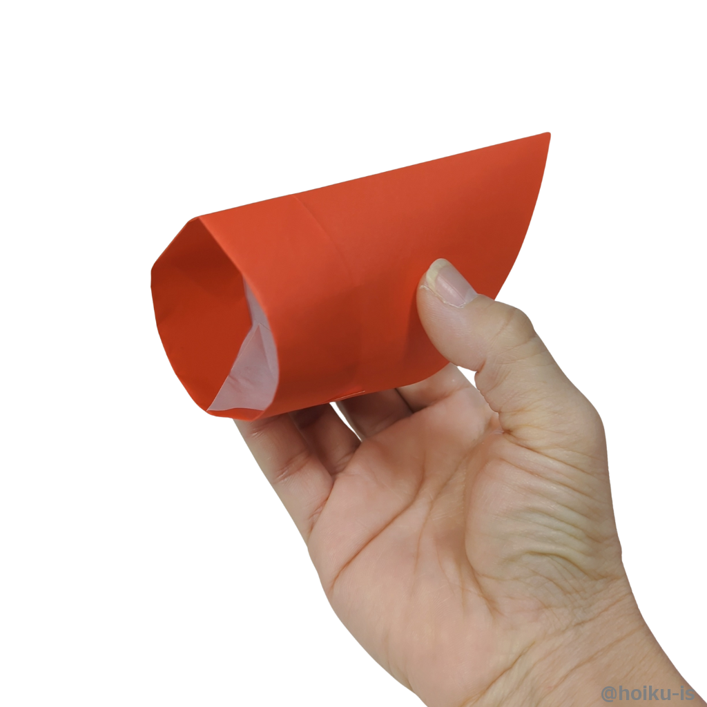 筒をもって飛ばします