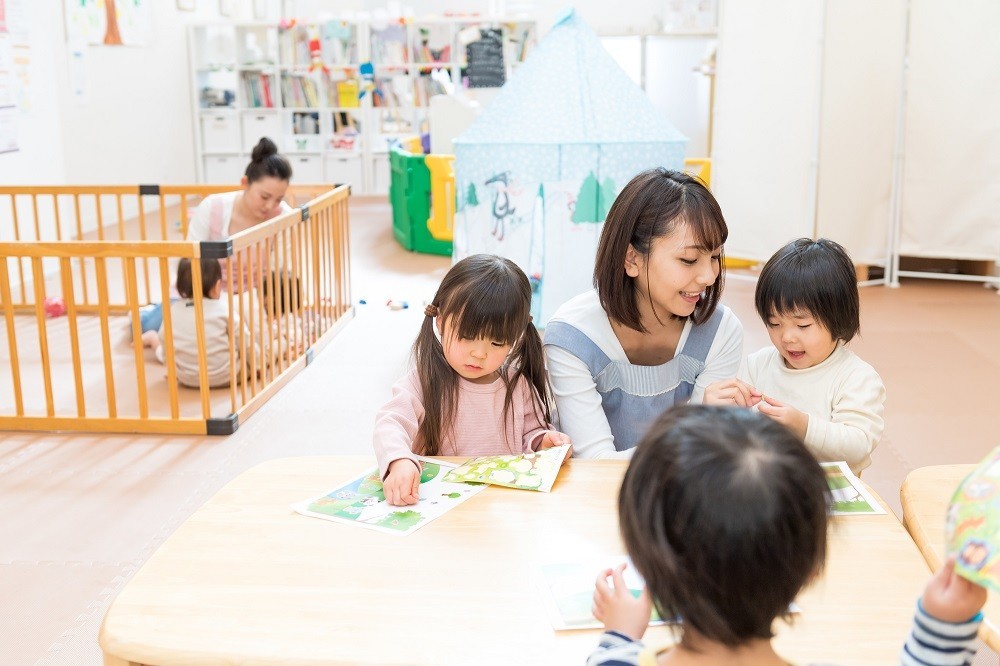 保育園の室内の様子