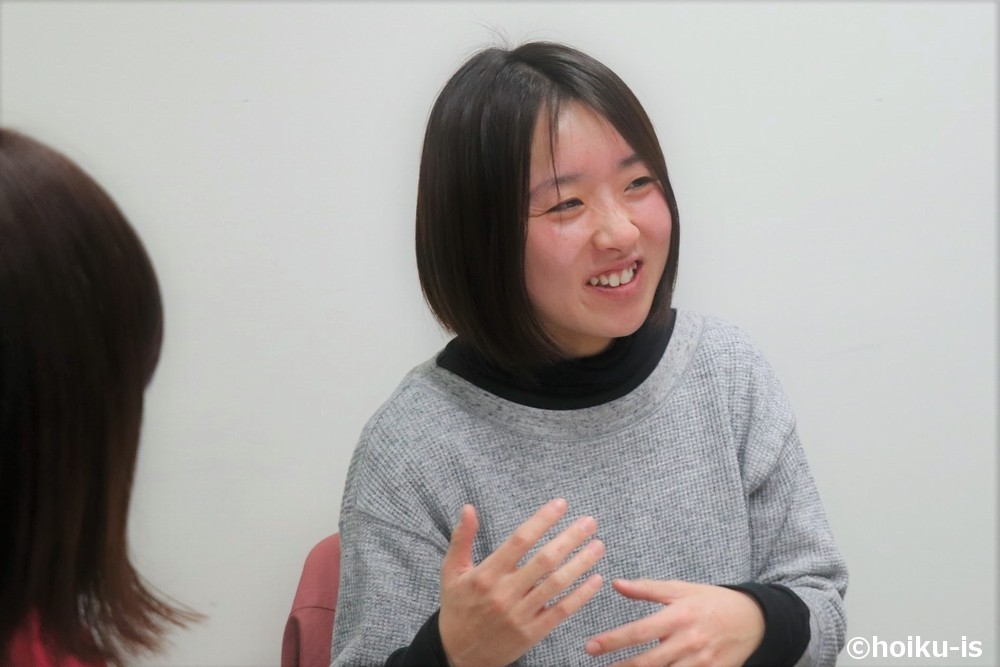 座談会で語る保育士