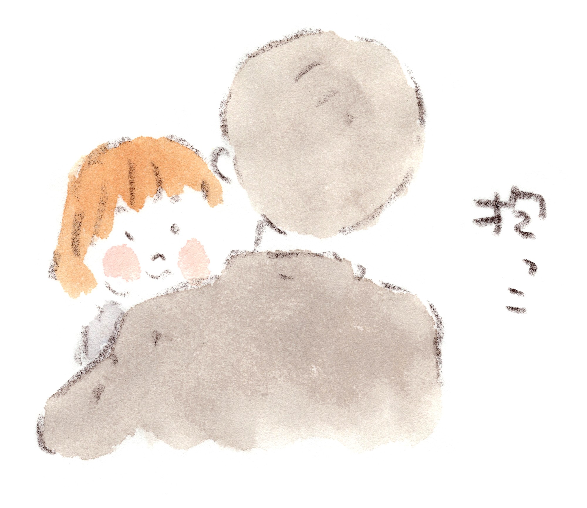 男性に抱っこされる女の子