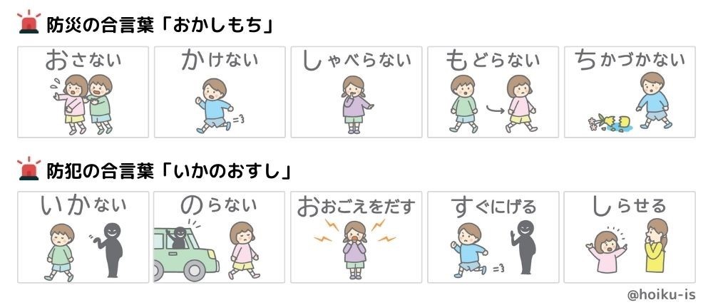 防災・防犯イラスト