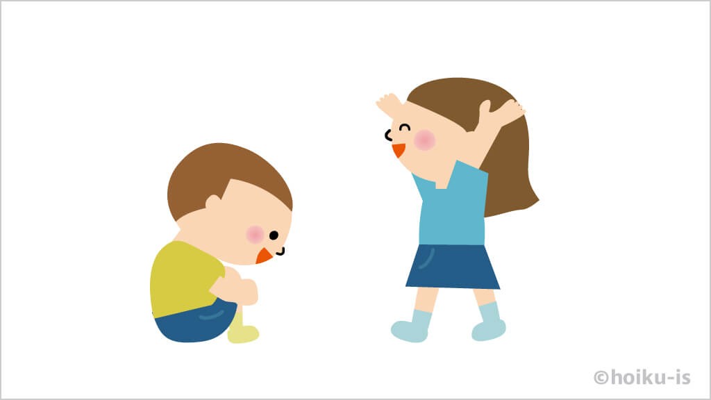 じゃんけん遊び15選 室内遊び イラスト解説 保育士 幼稚園教諭のための情報メディア ほいくis ほいくいず