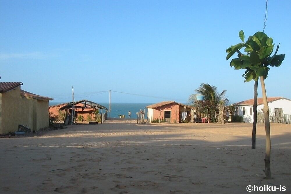 ブラジルのエステーヴァン村の景色