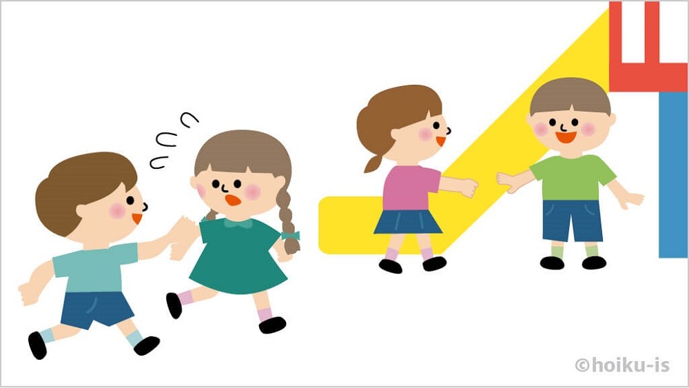 アレンジ鬼ごっこ「物鬼（ものおに）」の遊び方③