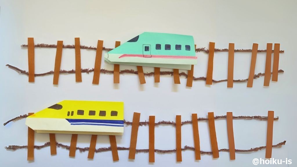 【のりもの折り紙】電車・高速鉄道・新幹線の折り方