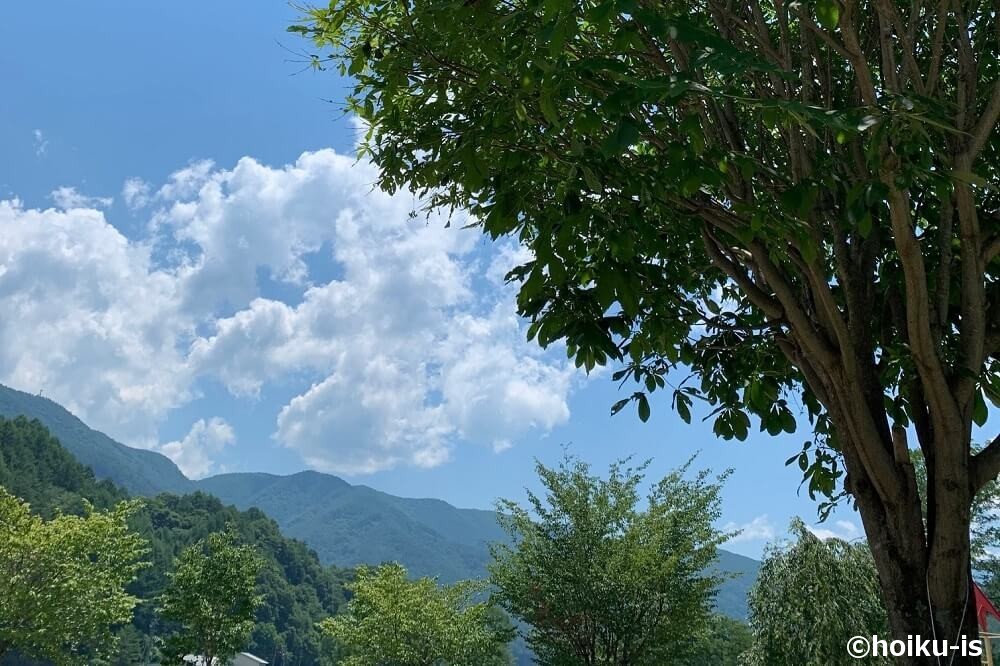 山の景色