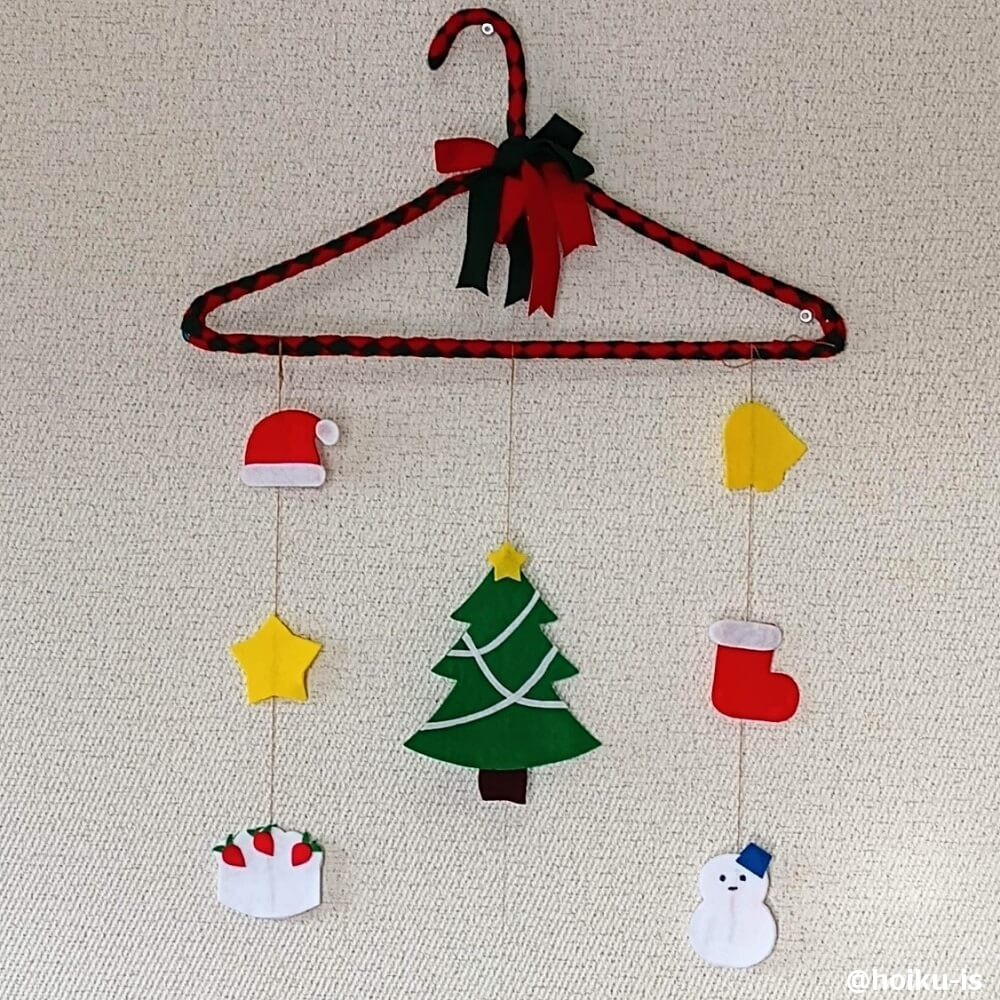 クリスマスのモビール