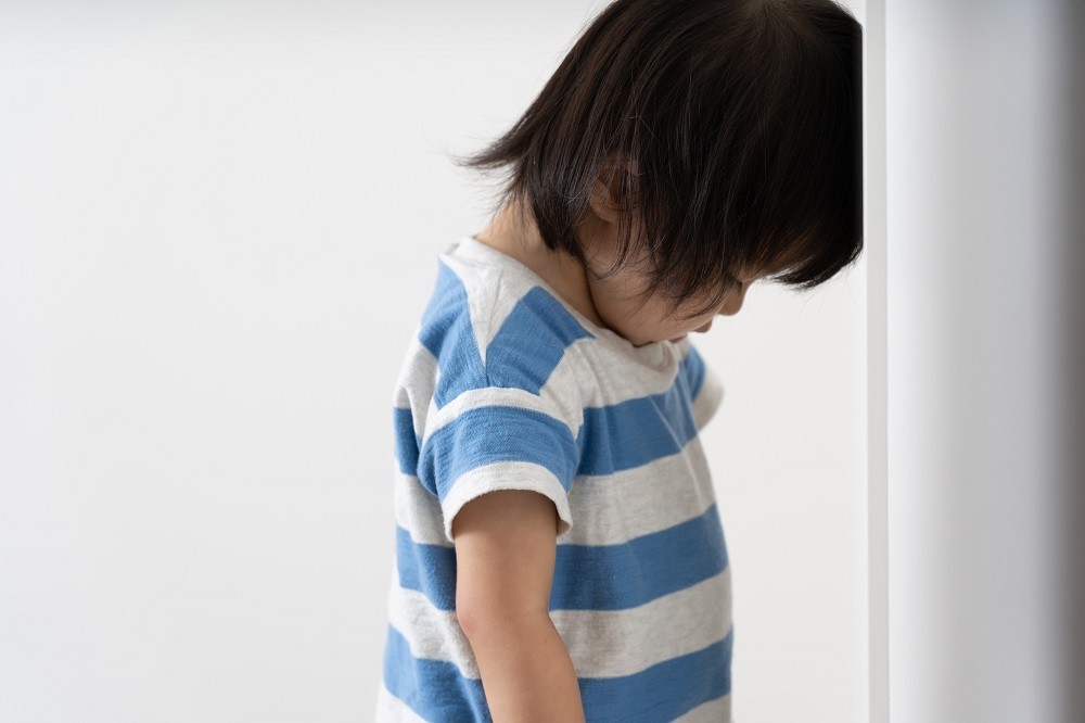 落ち込んでいる子ども