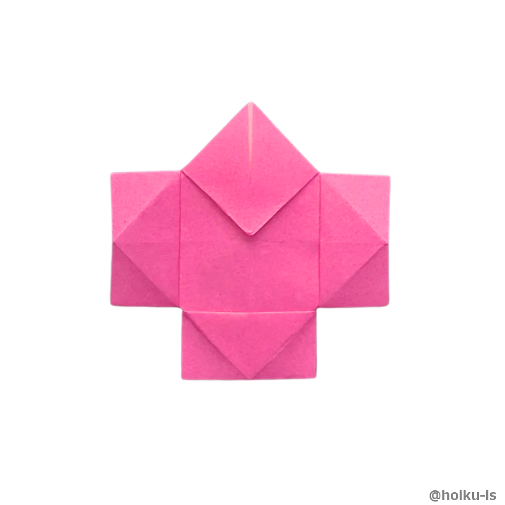 1つだけ残してやっこさんの出来上がり