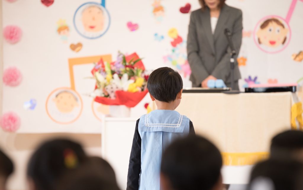 卒園式の様子