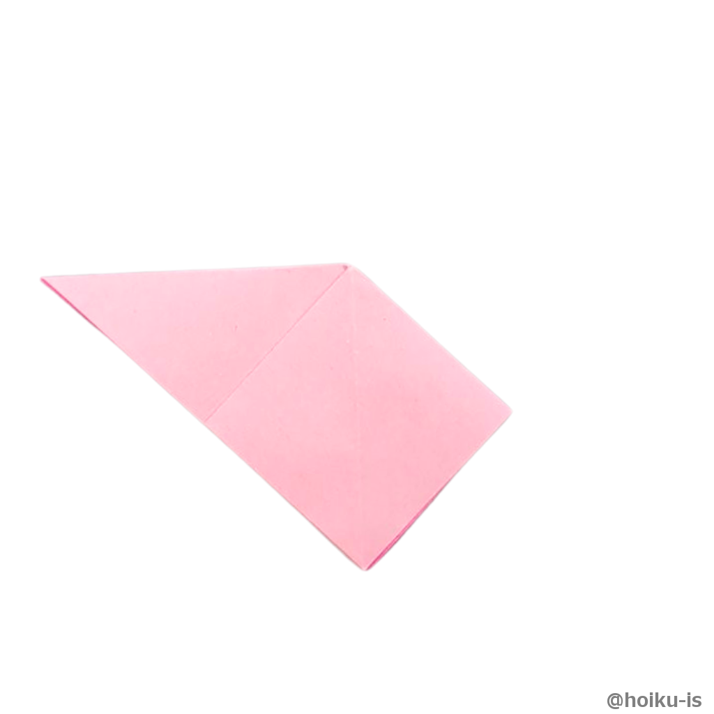 【雨の日折り紙】かんたんな紫陽花の折り方