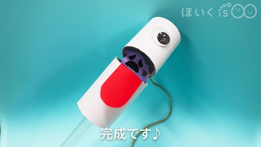 完成したおばけのいないいないばあっ！