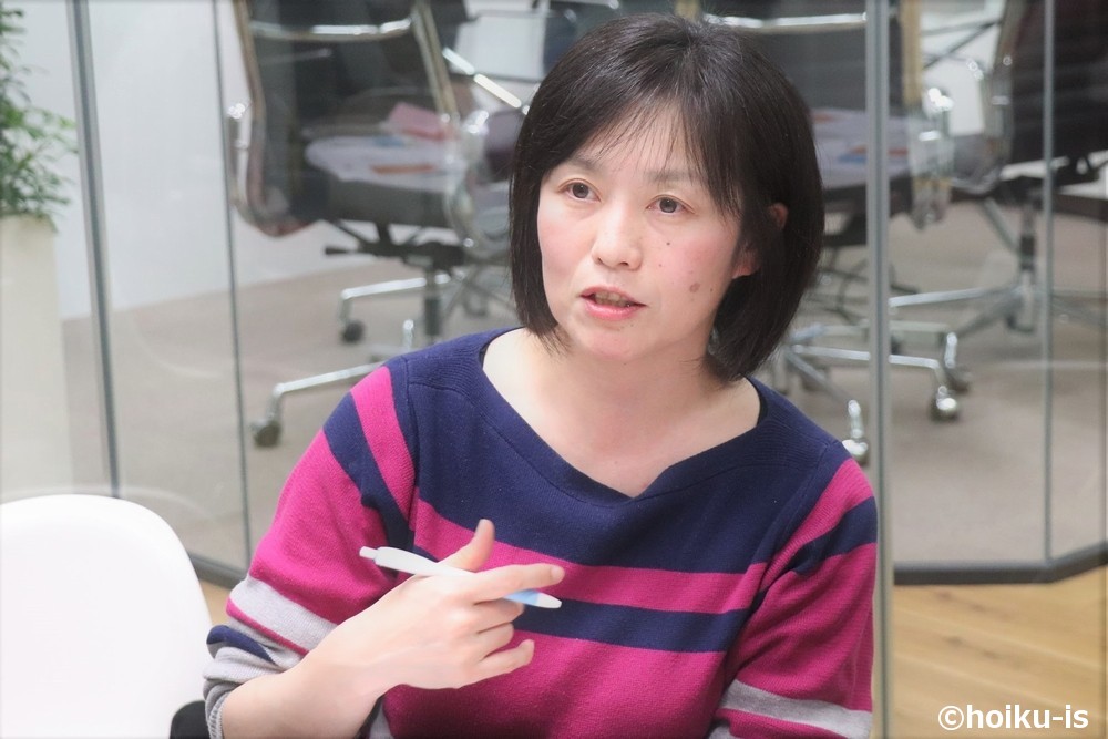 座談会で語る保育士