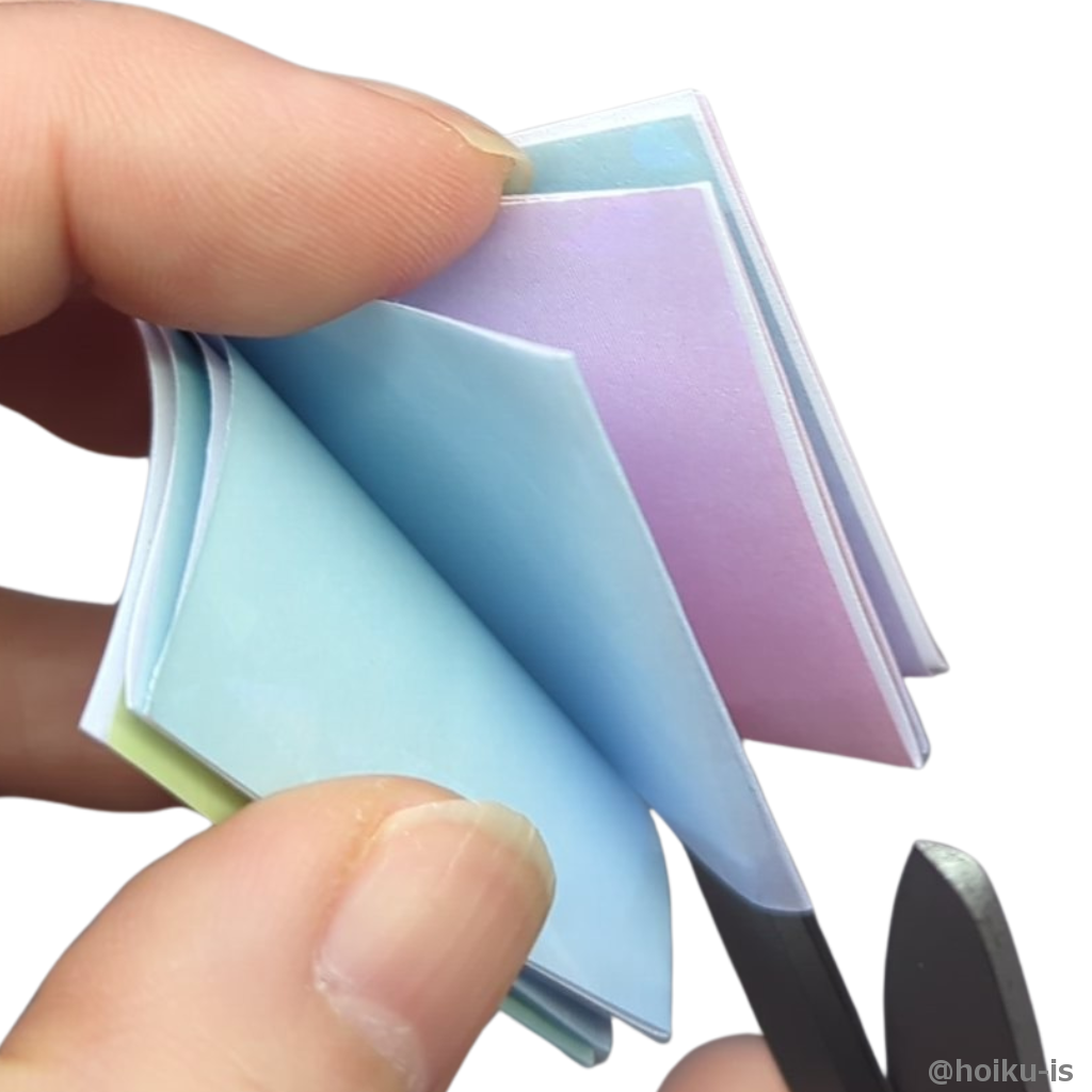 袋になっている部分はハサミで切ります