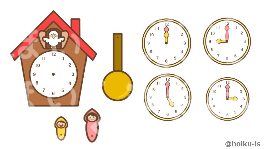 【先行配布】「とけいのうた」シアター用イラスト素材