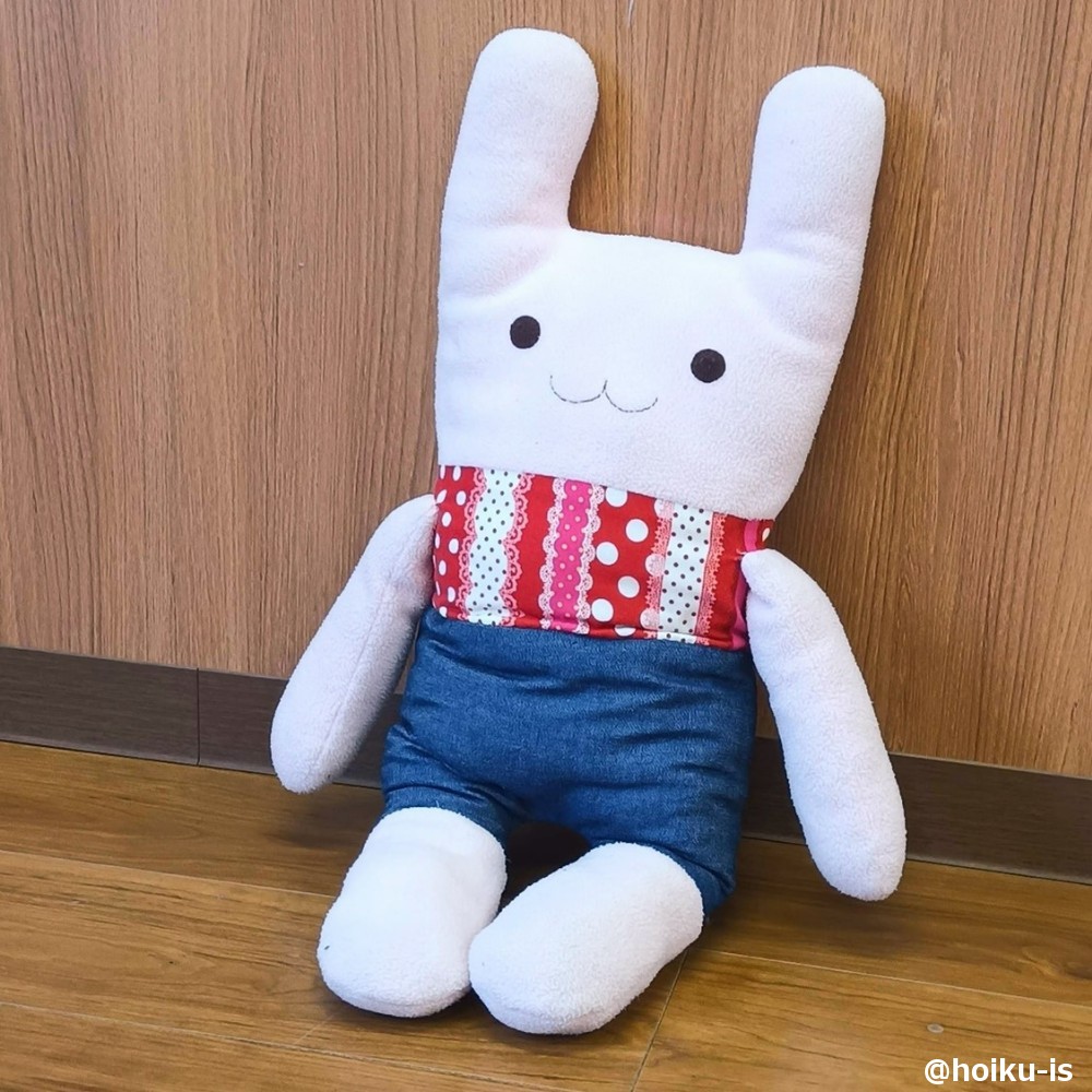 入院してうまれかわったうさぎちゃん