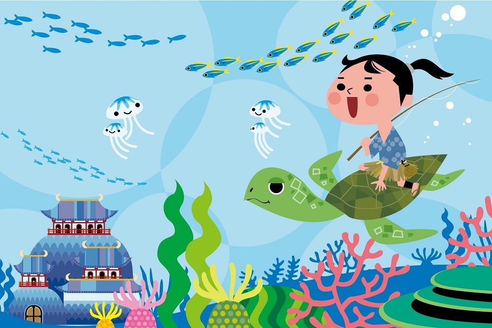 浦島太郎のイラストイメージ