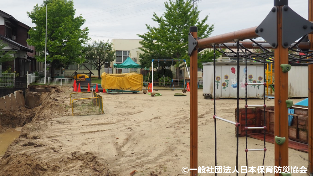 能登半島地震／豪雨で被災した保育施設の様子