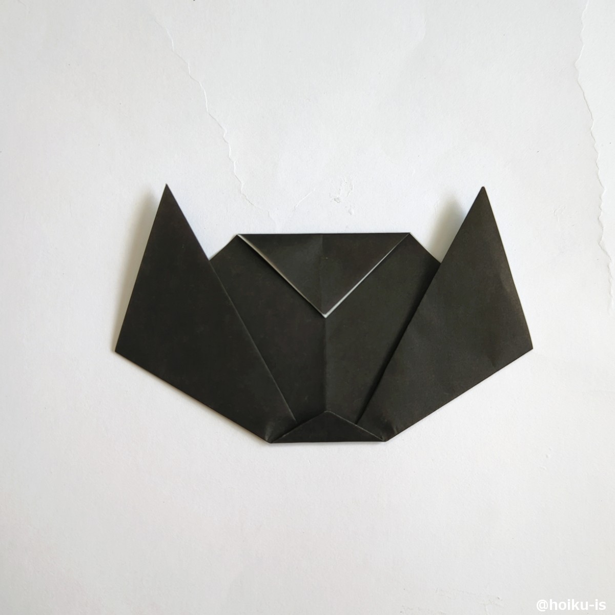 下の角も折りる