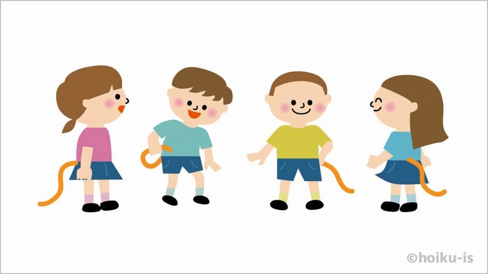 「しっぽ取り」の遊び方手順①