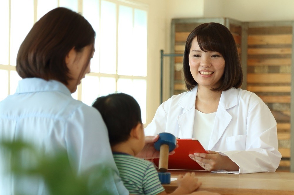 保護者面談の様子