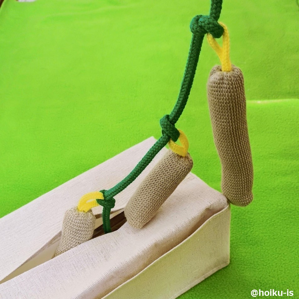 100均グッズで作れるいもほりごっこおもちゃ