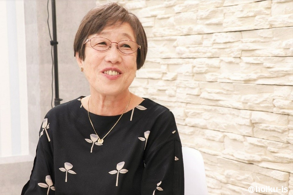 柴田愛子先生のインタビュー写真