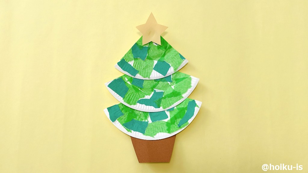 ５、星と鉢をつける