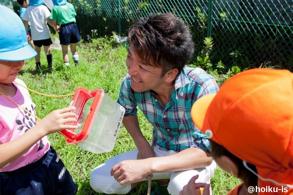 大塚雅一先生と子ども
