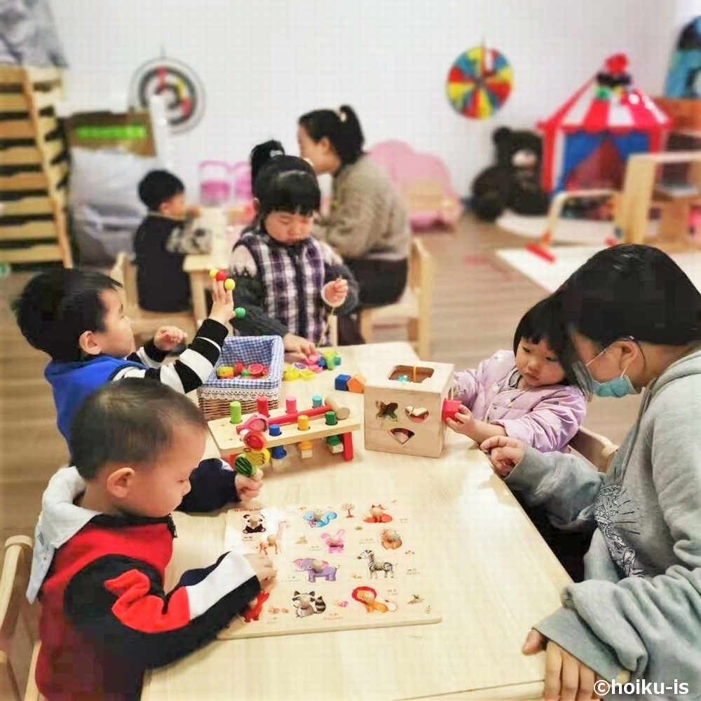 中国の保育園の様子