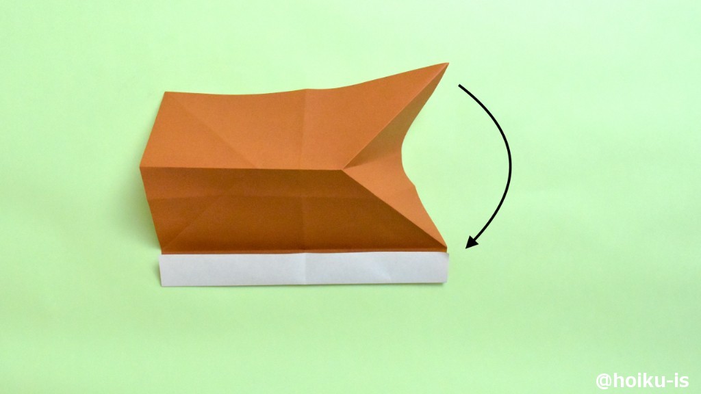 折りたたみます。