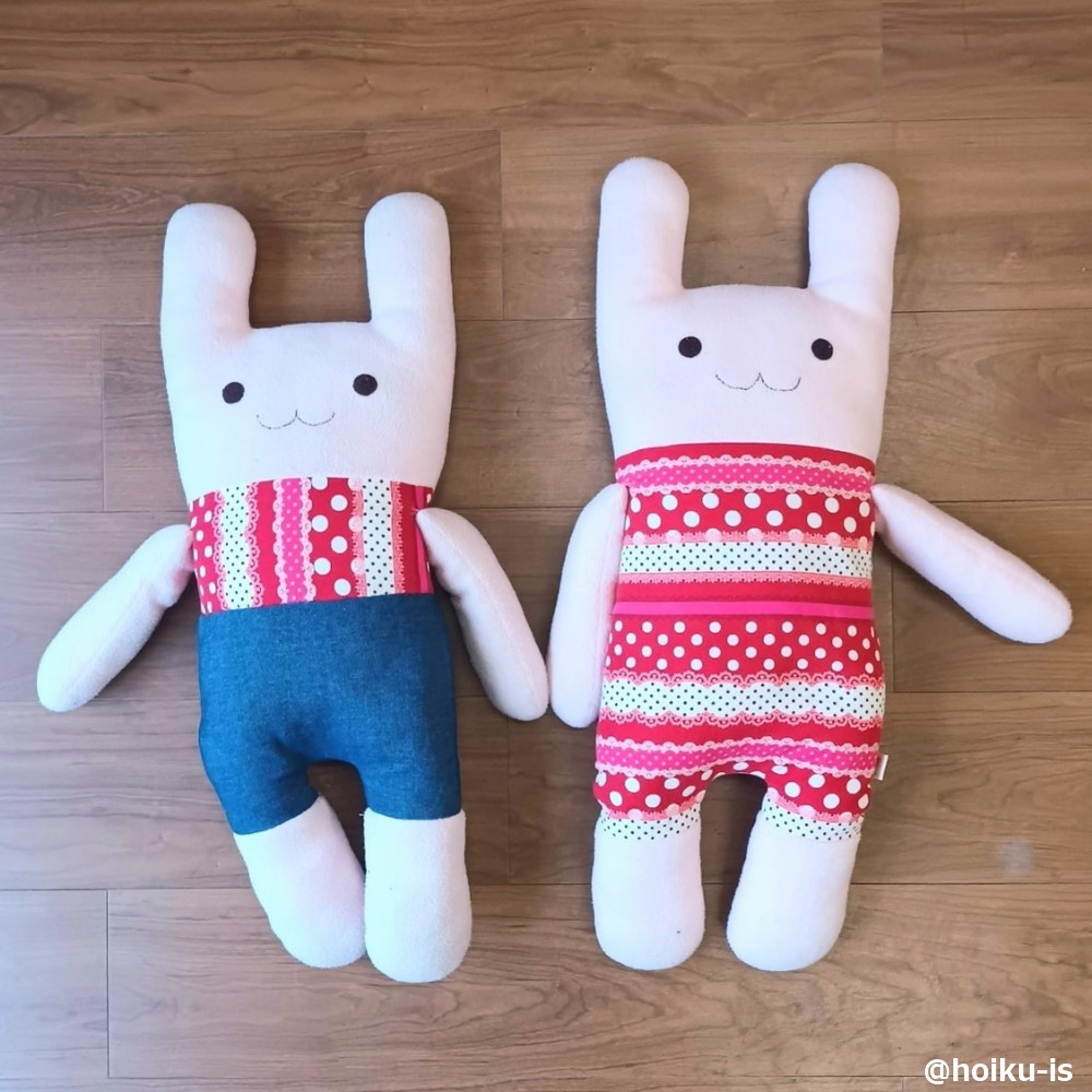 うさぎちゃんビフォー・アフター